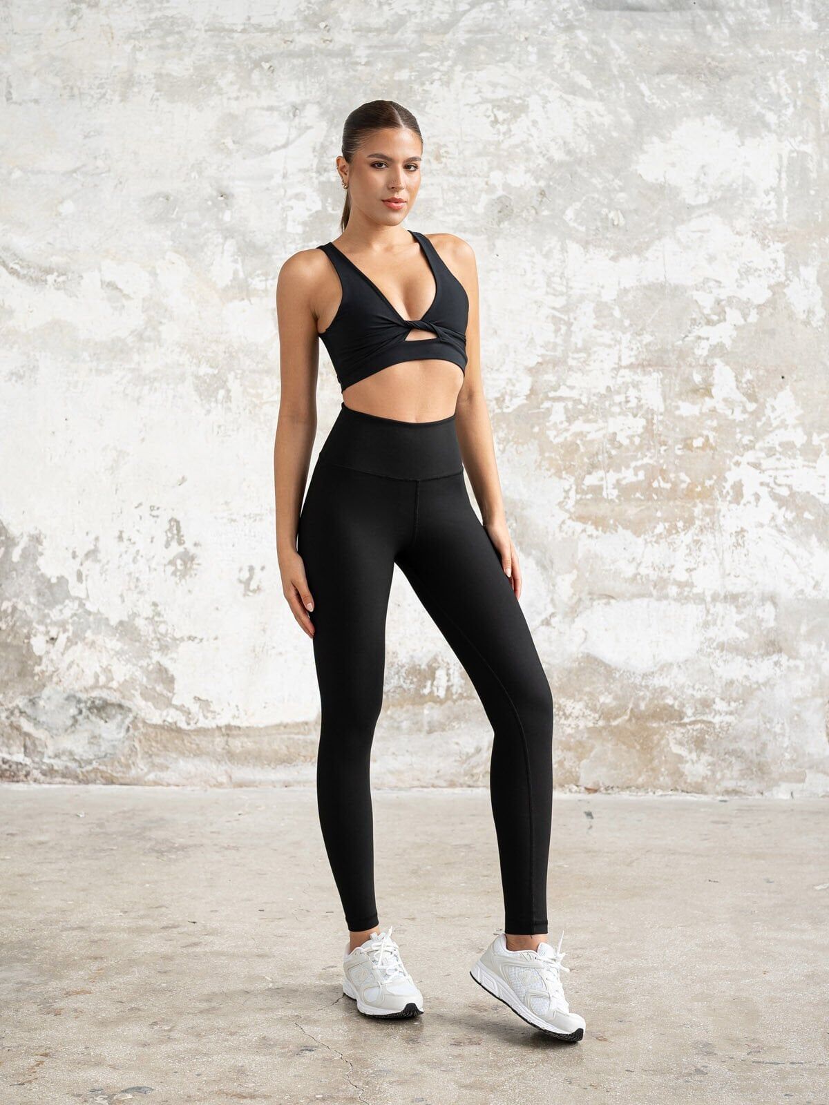 501 Fresnes Spor Bra Black Color