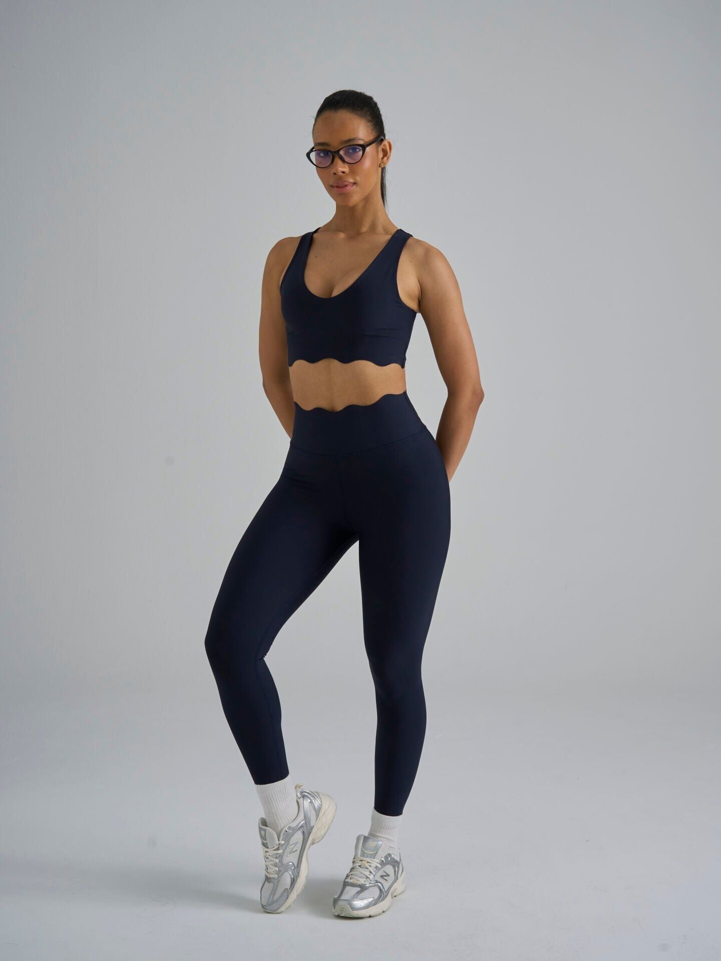 579 Scollop Laser Cut Spor Bra