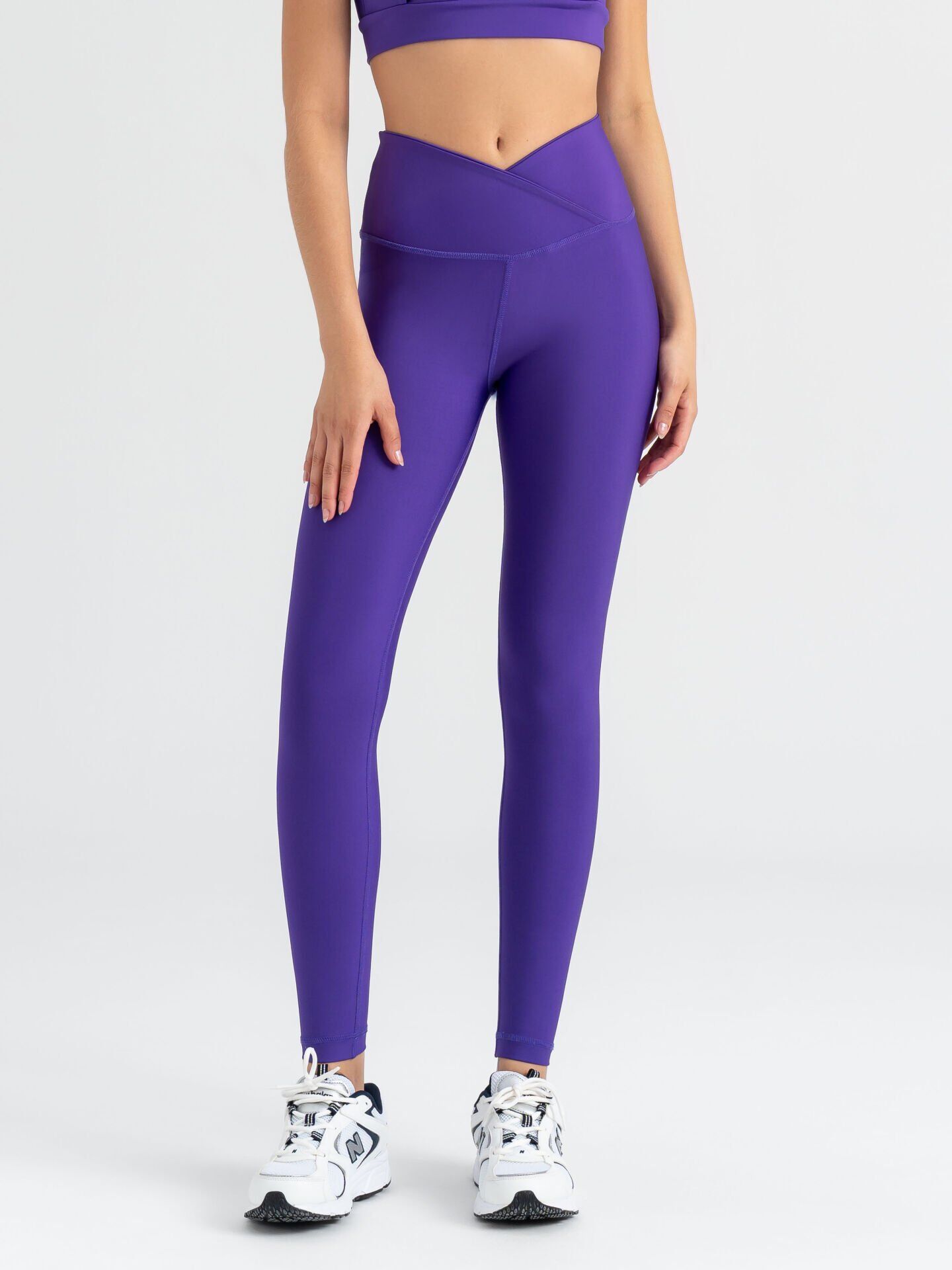 1042 We Waist Leggings Purple Color