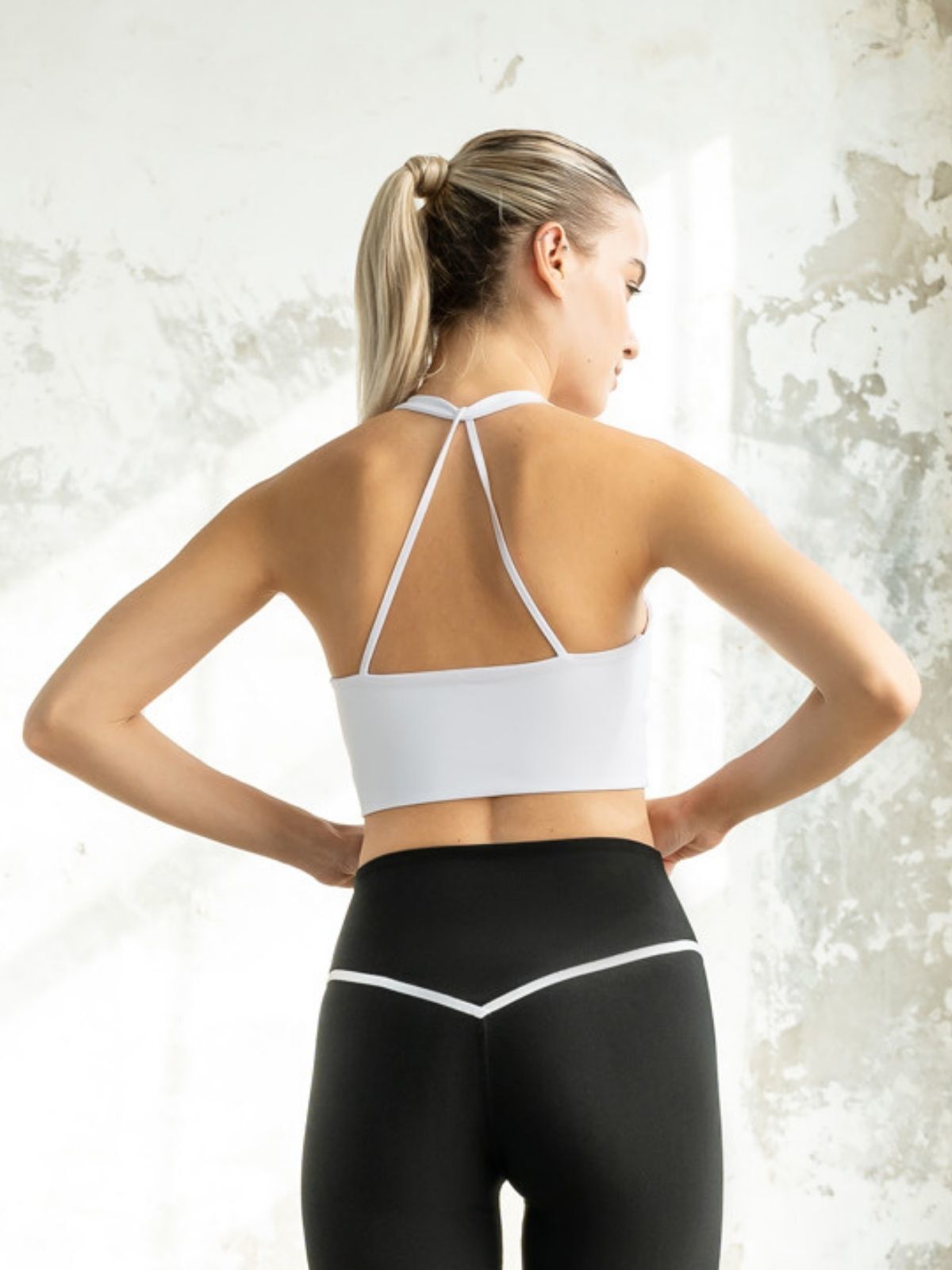 392 Saintes Spor Bra White Color