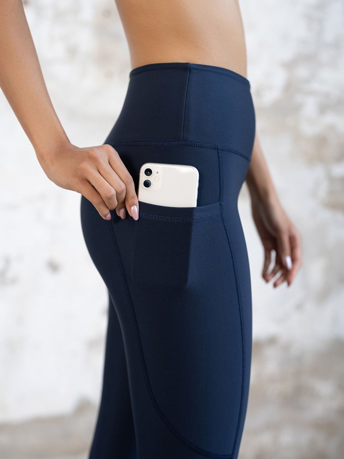 988 Pocket Leggings Navy Blue