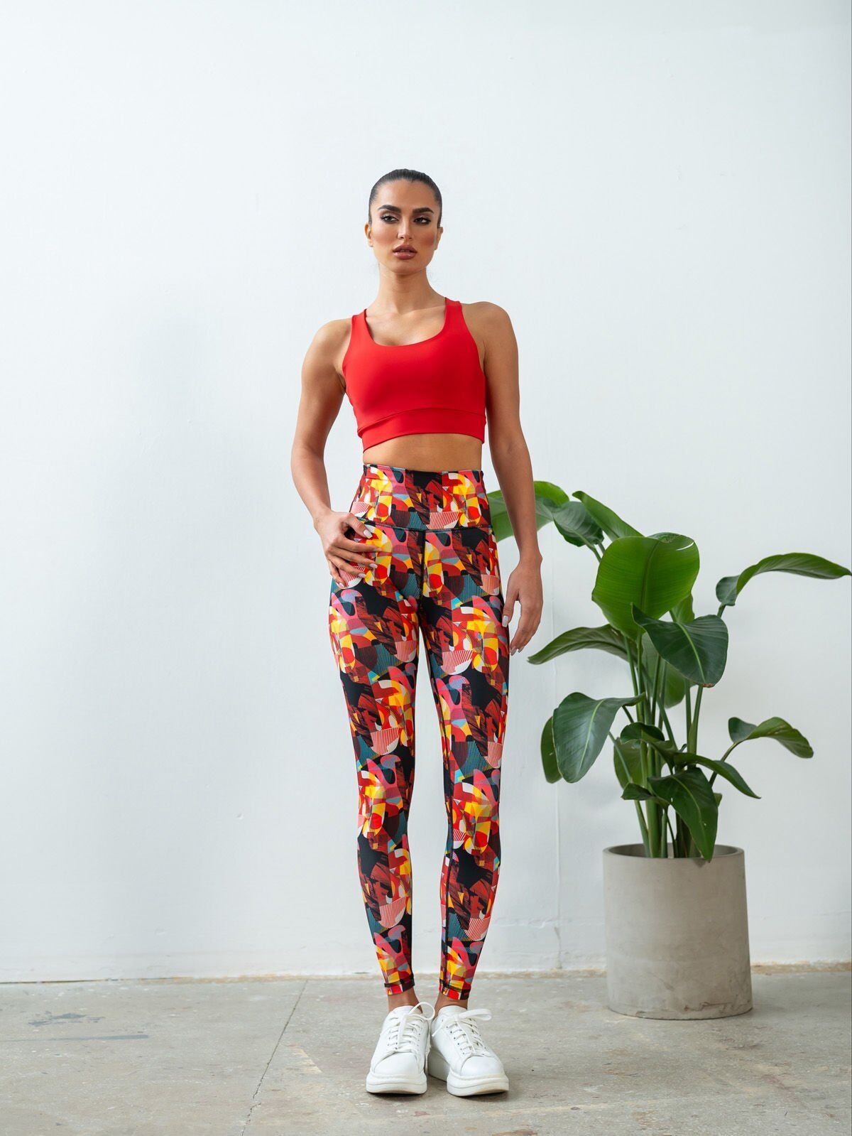 420 Sete Polyemid Spor Leggings