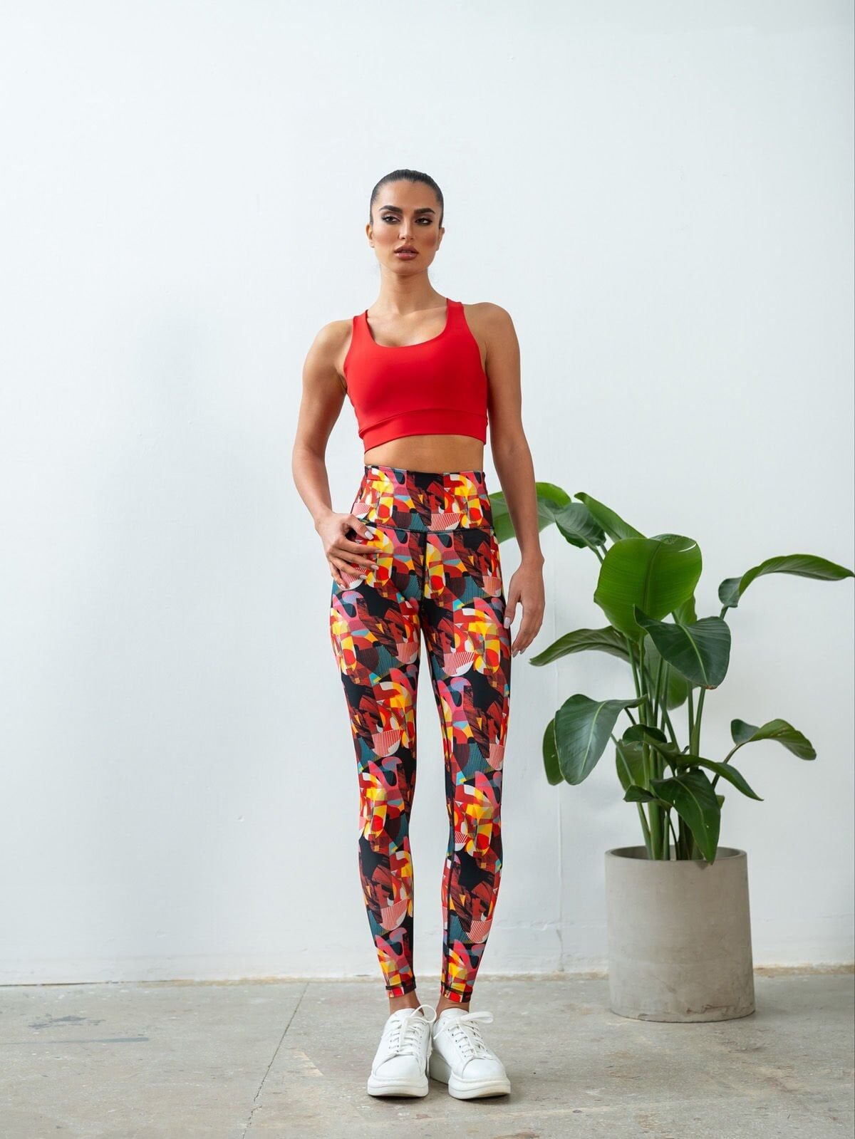 420 Sete Polyemid Spor Leggings