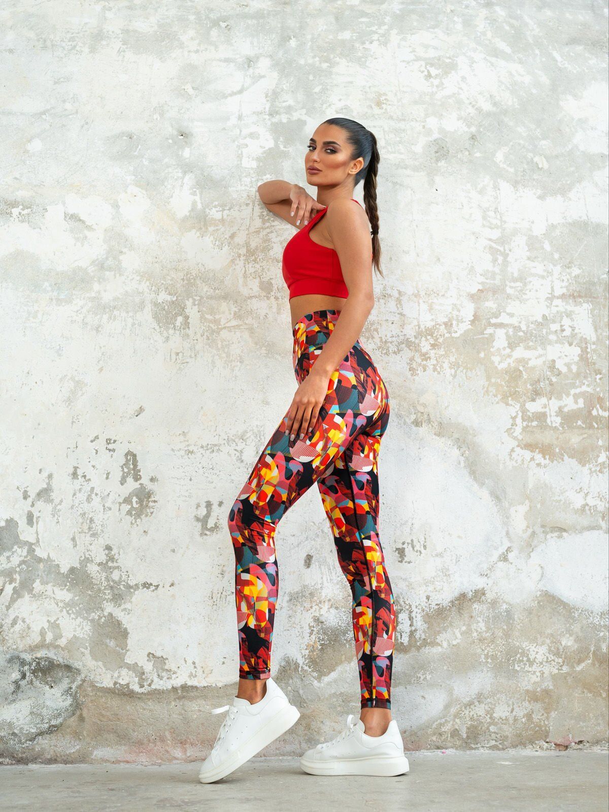 420 Sete Polyemid Spor Leggings