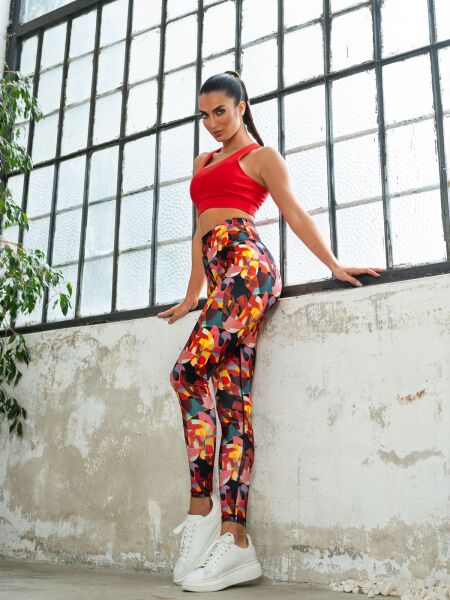 420 Sete Polyemid Spor Leggings