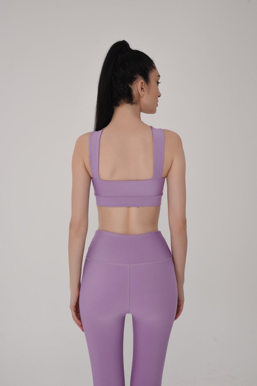 194 Decolette Design Spor Bra Lilla Color