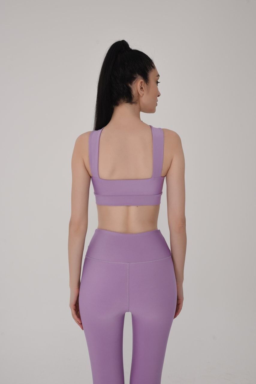 194 Decolette Design Spor Bra Lilla Color