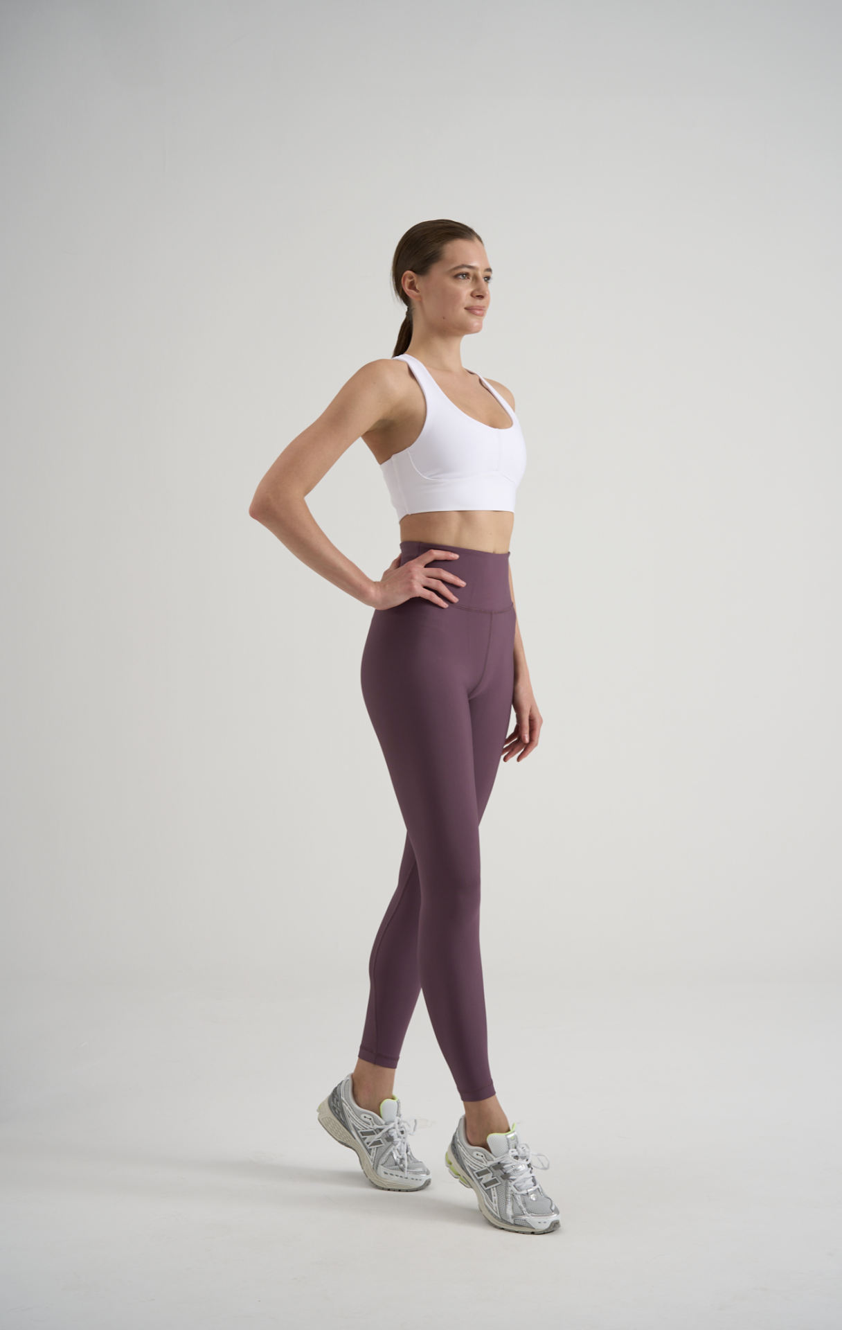 312 Meganta Color Basic Leggings