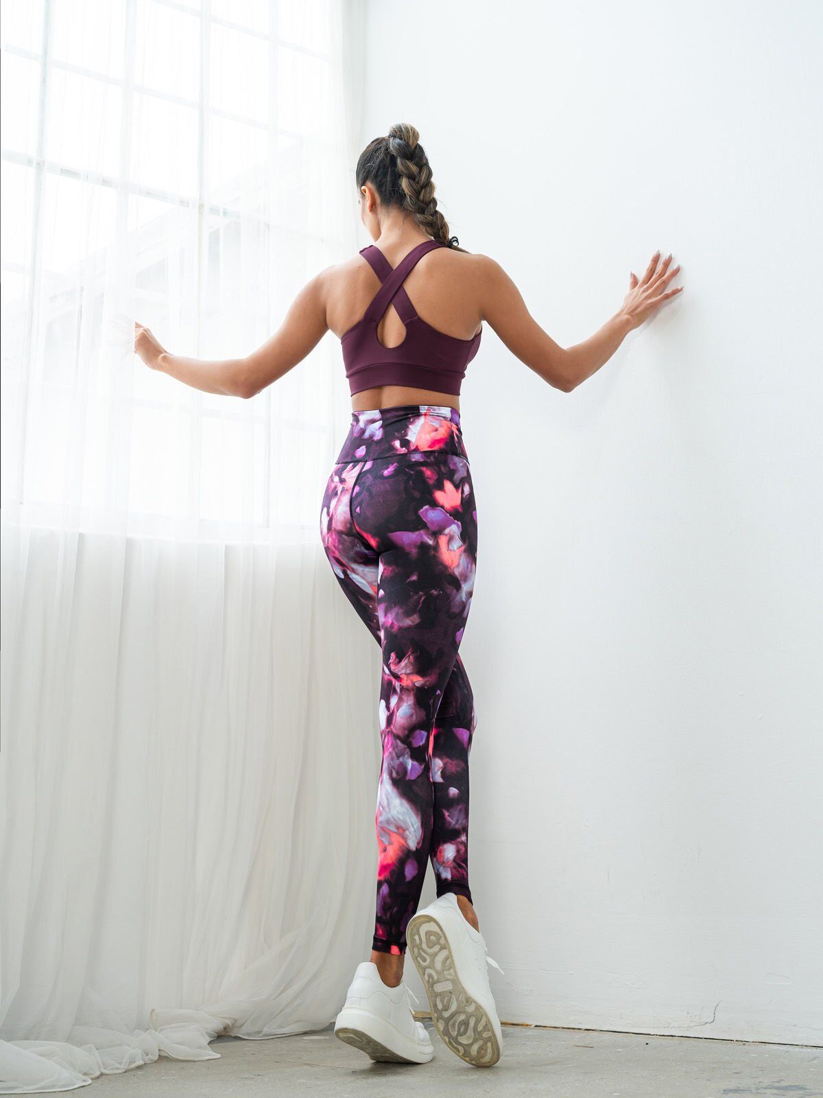 413 Marne Polyemid Spor Leggings