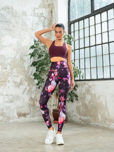 413 Marne Polyemid Spor Leggings