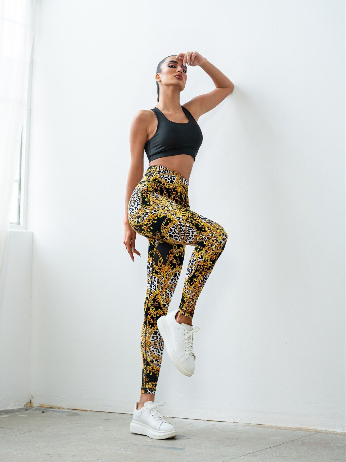 414 Niort Polyemid Spor Leggings