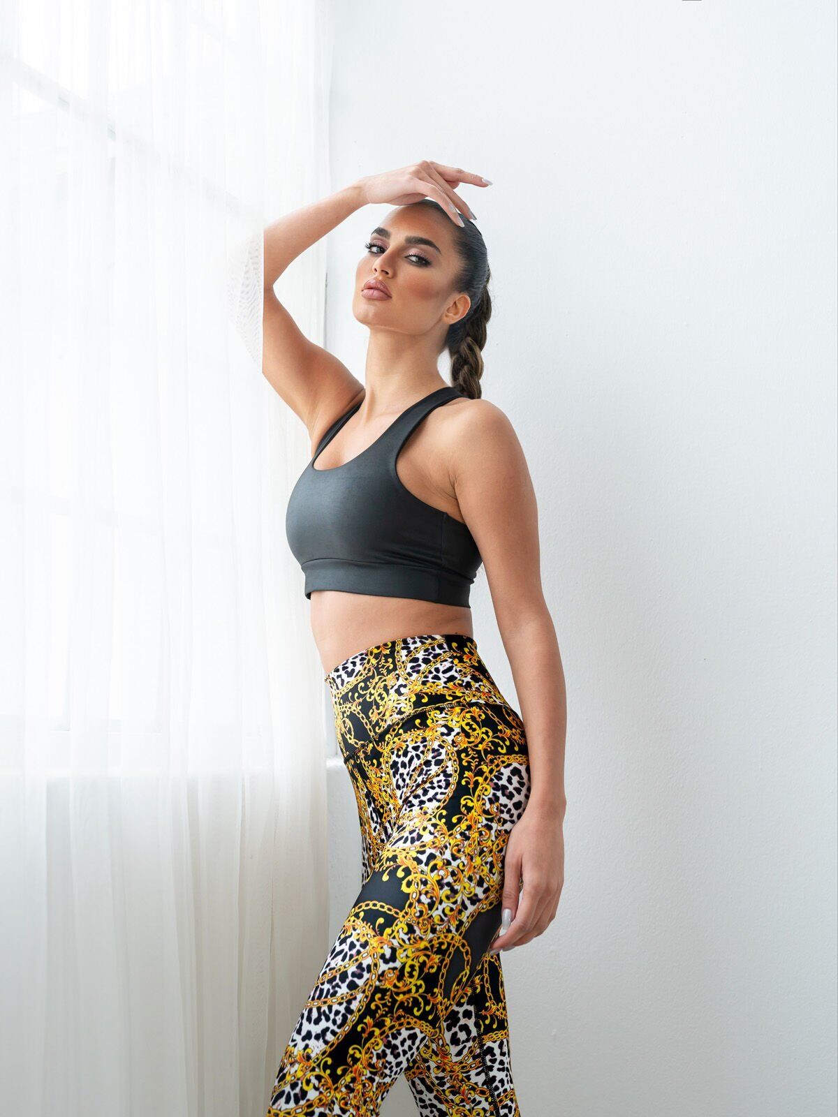 414 Niort Polyemid Spor Leggings