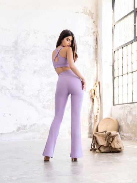 1251Spanish Leggings Lilla Color