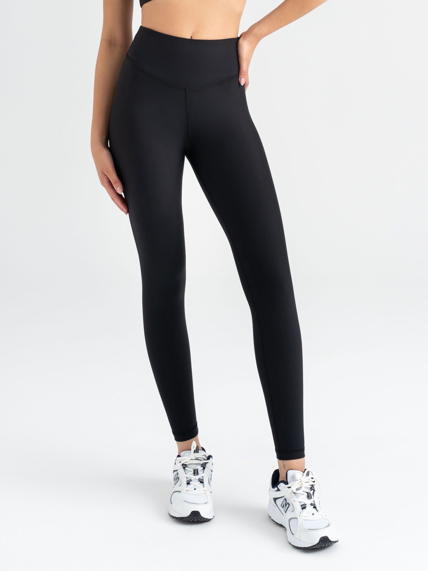408 Polyemid Leggings Black Color