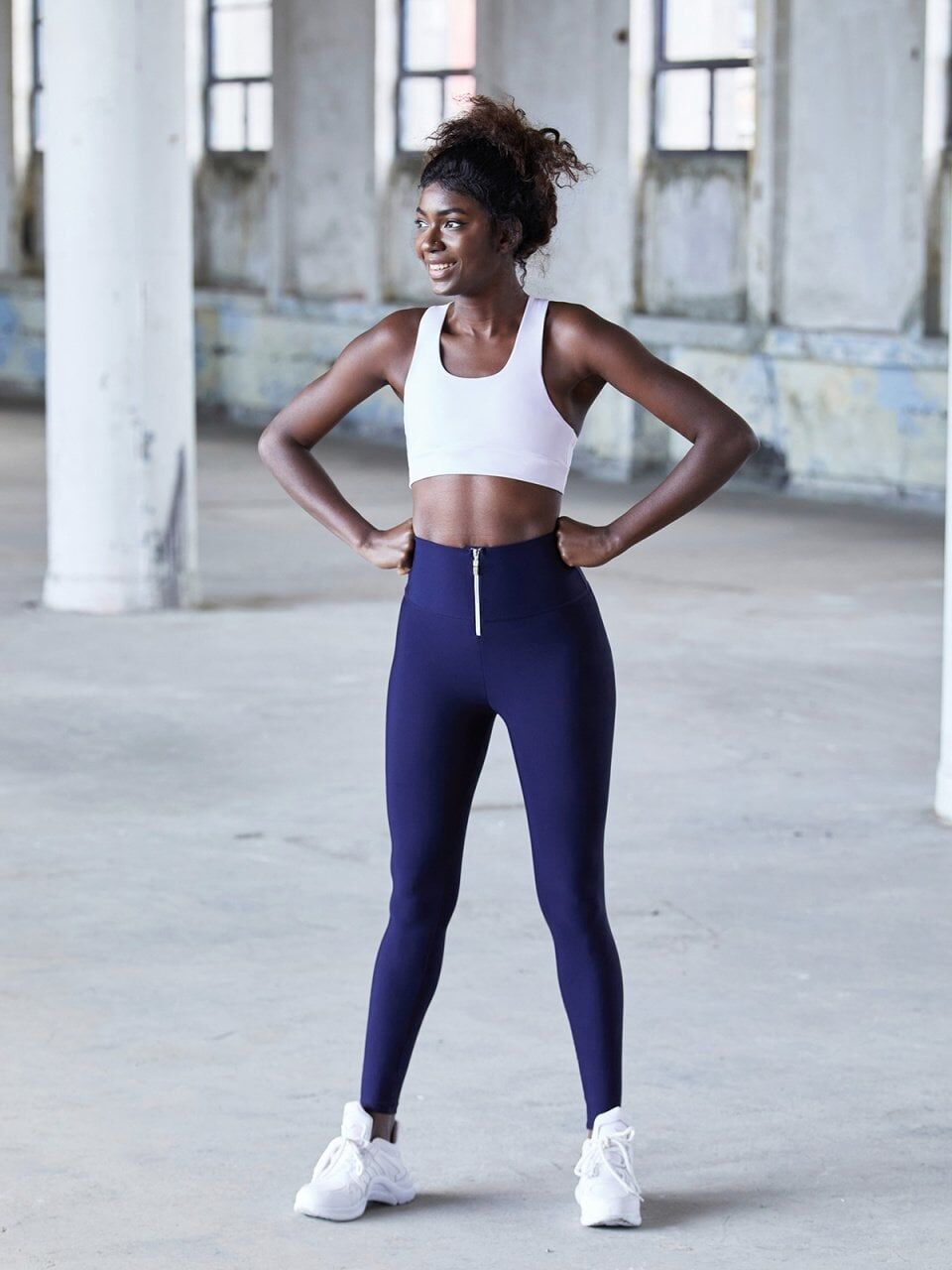 1050 Extra High Waist Leggings Navy Blue