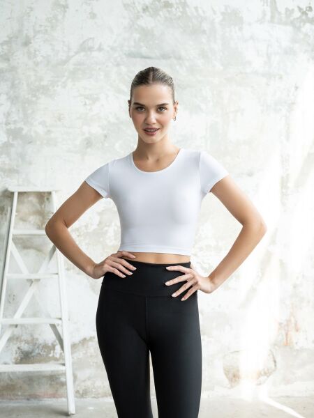 094 Larissa Spor Bra White Color