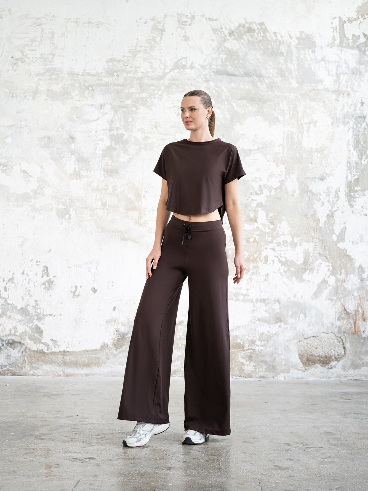 505 Yoga Pants Brown Color