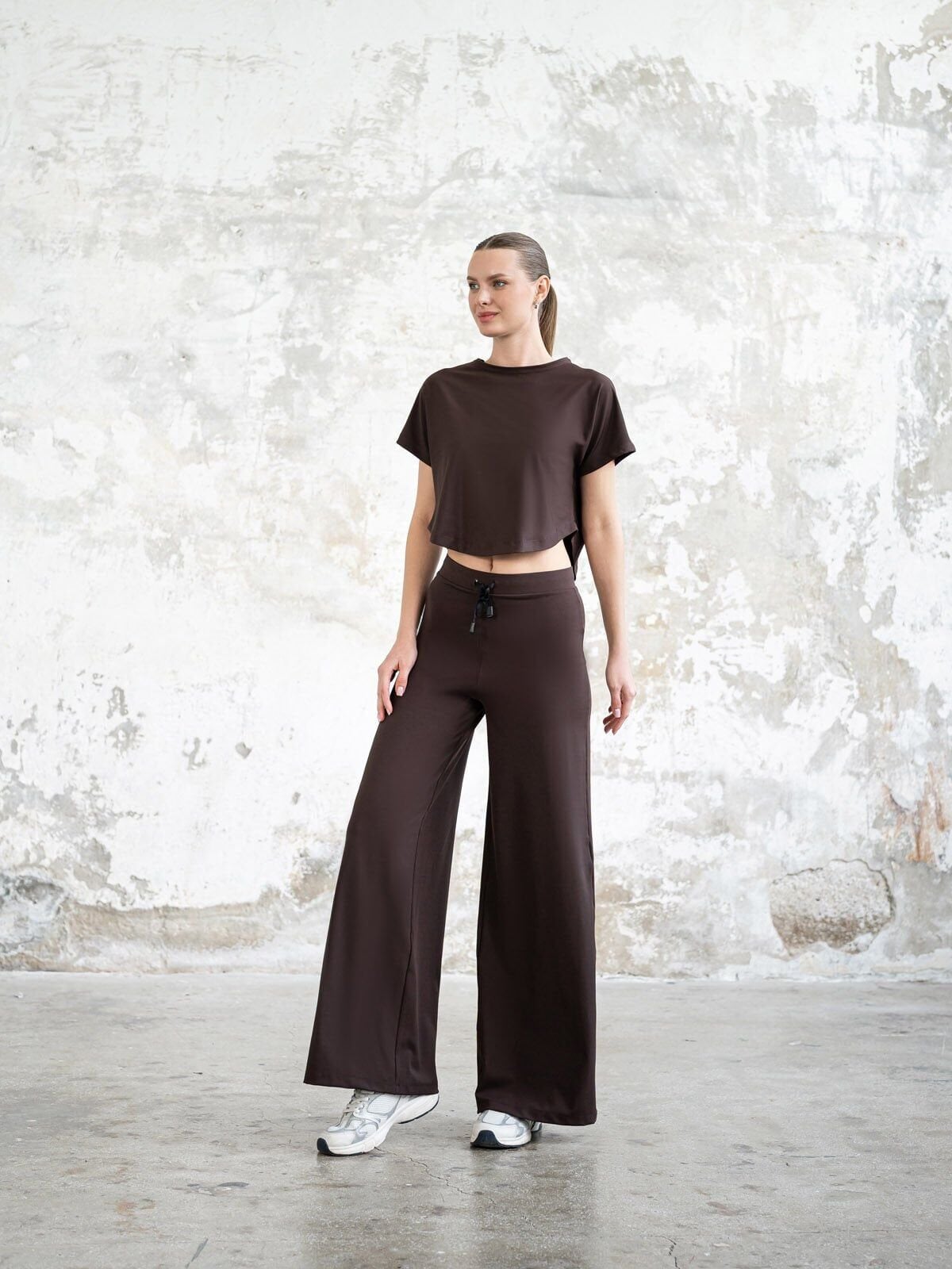 505 Yoga Pants Brown Color