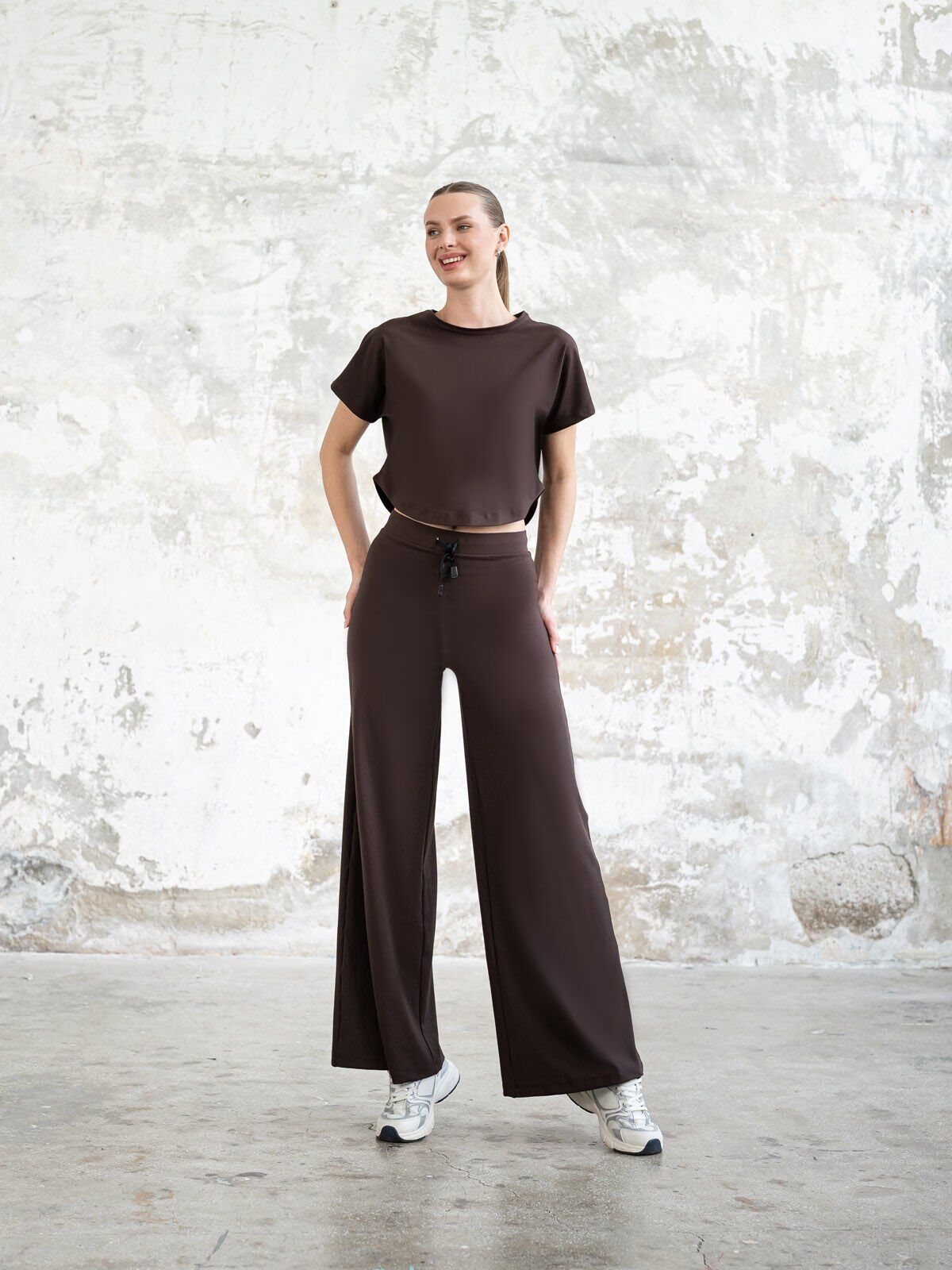 505 Yoga Pants Brown Color