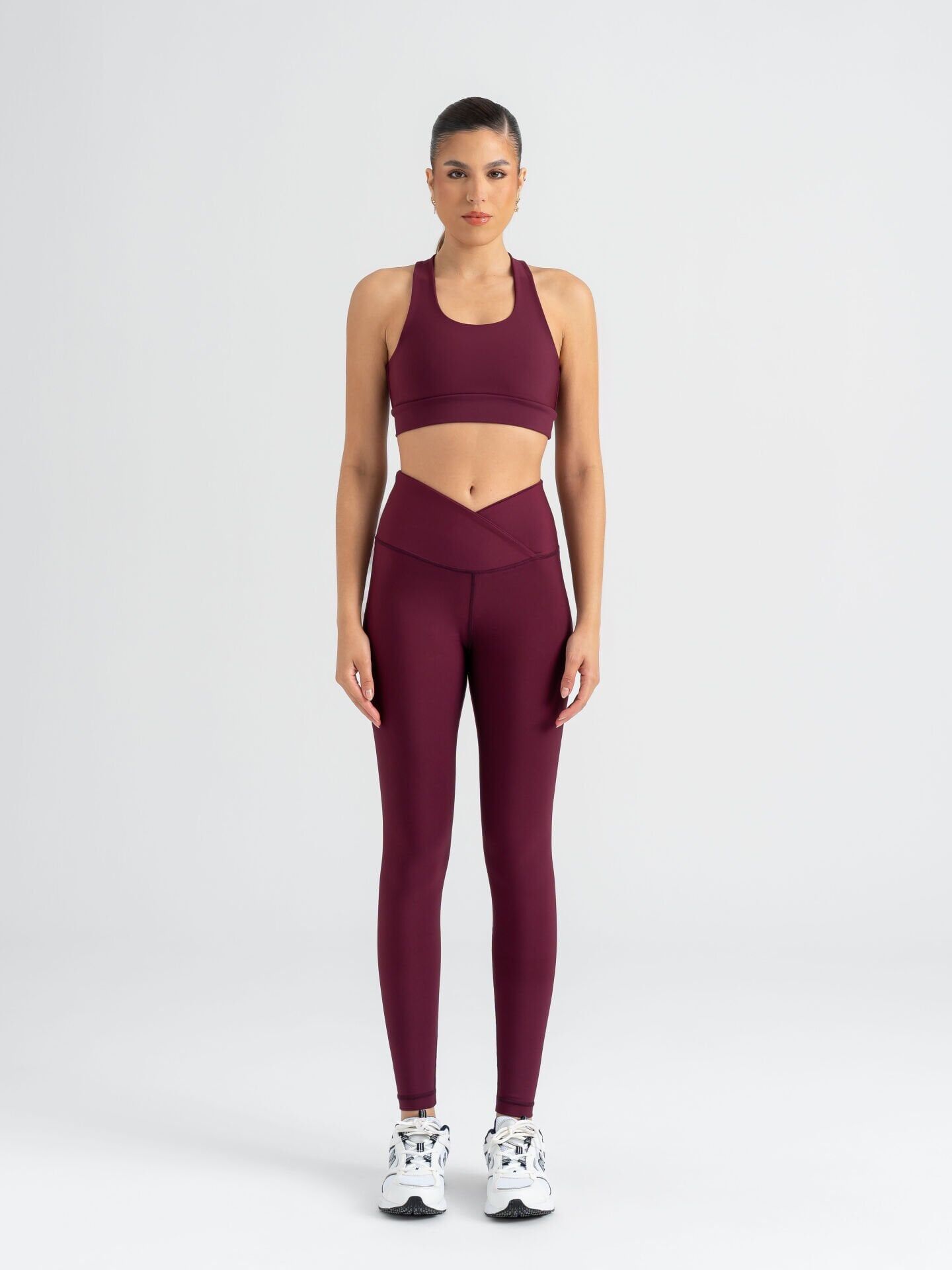 1087 We Waist Leggings Damson Color