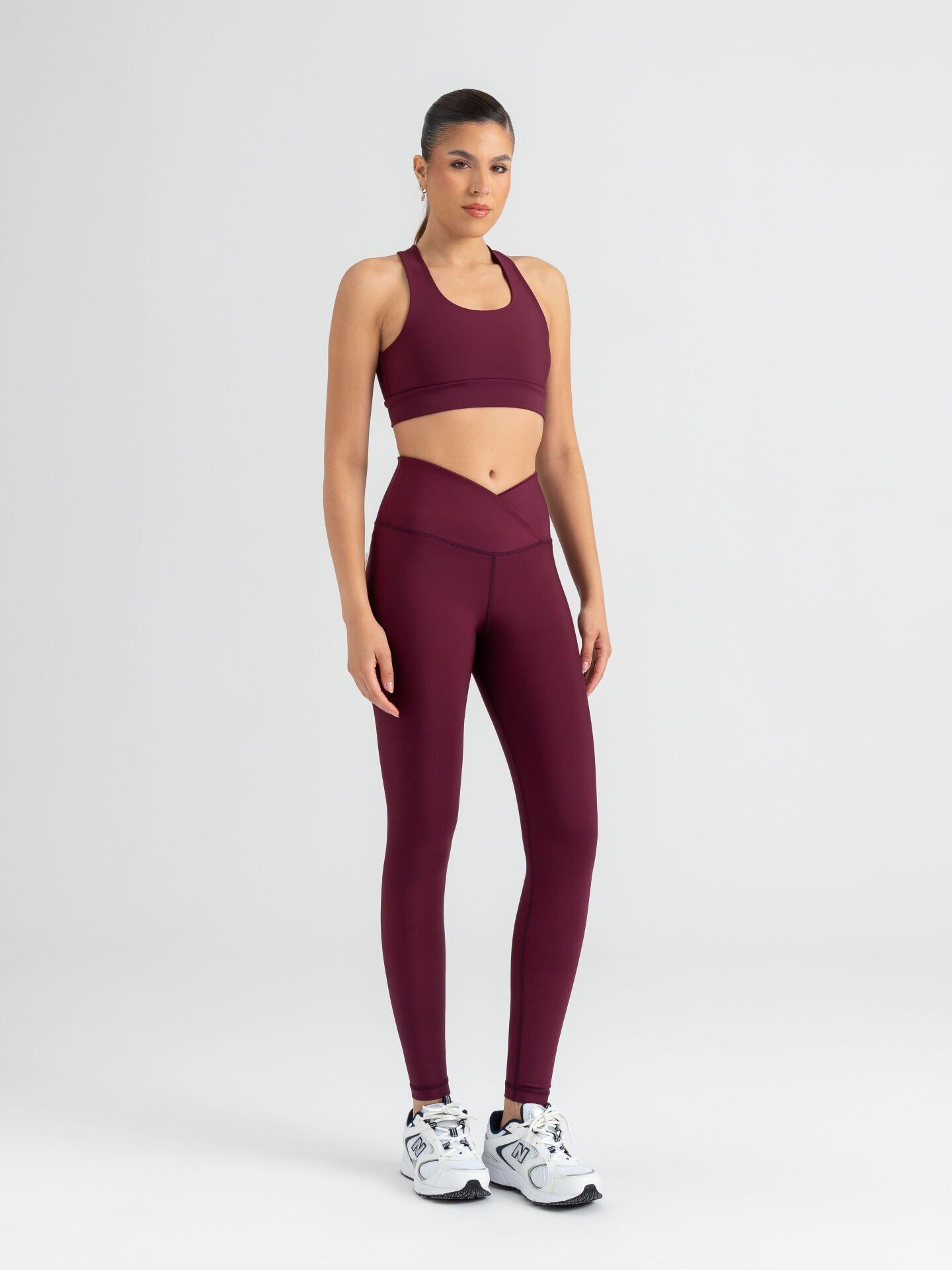 1087 We Waist Leggings Damson Color