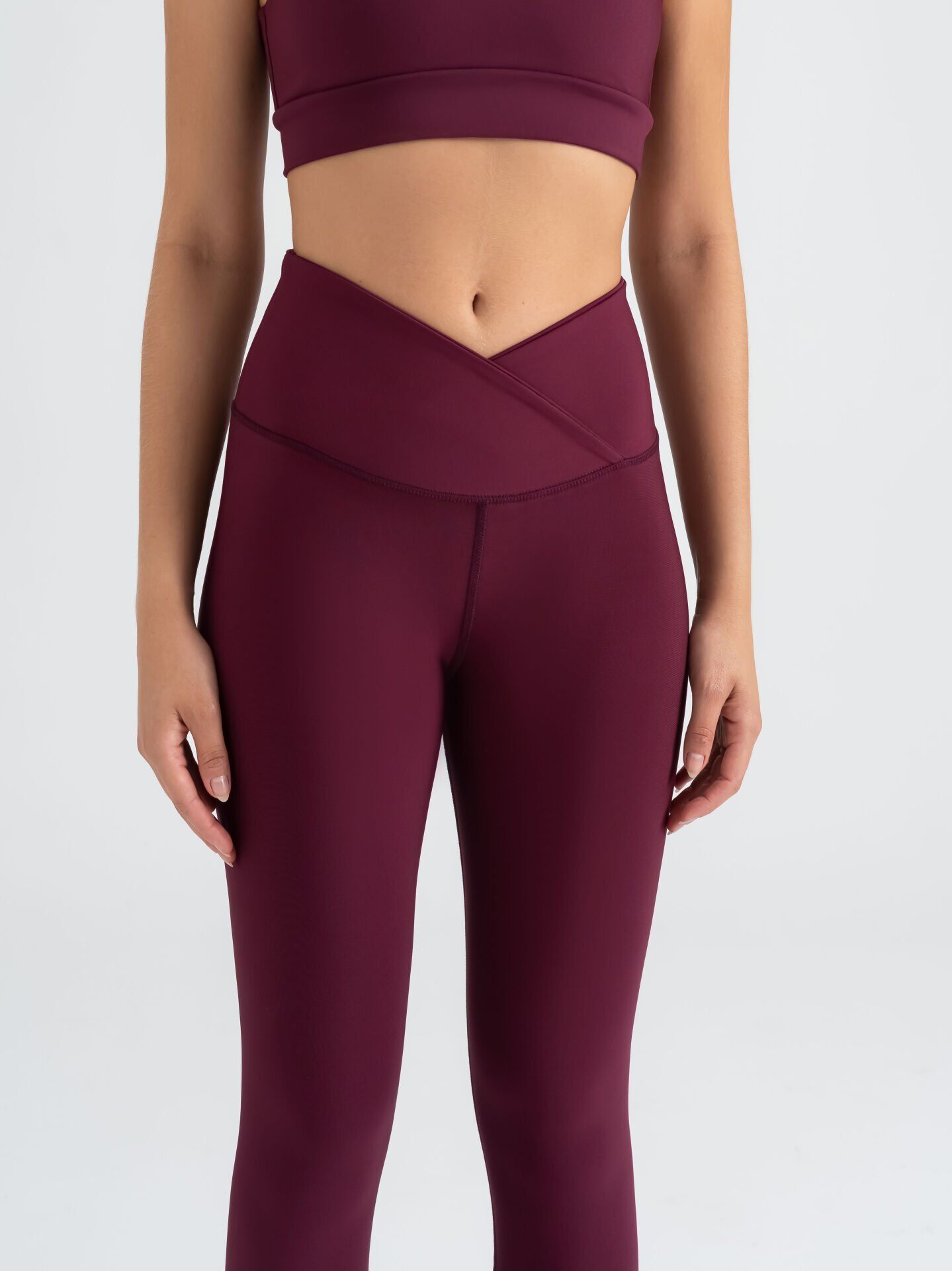 1087 We Waist Leggings Damson Color