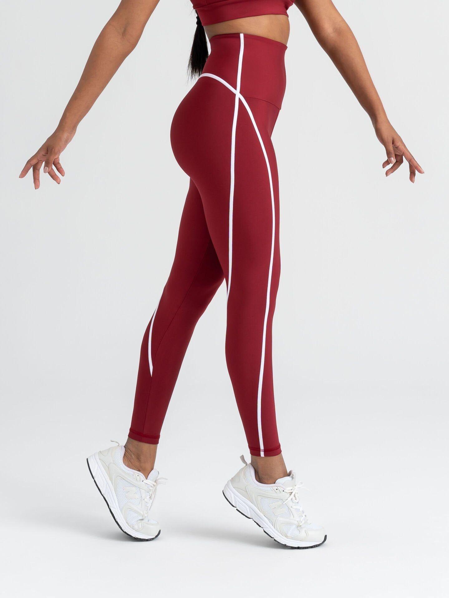 372 Menton Leggings Bordo Color