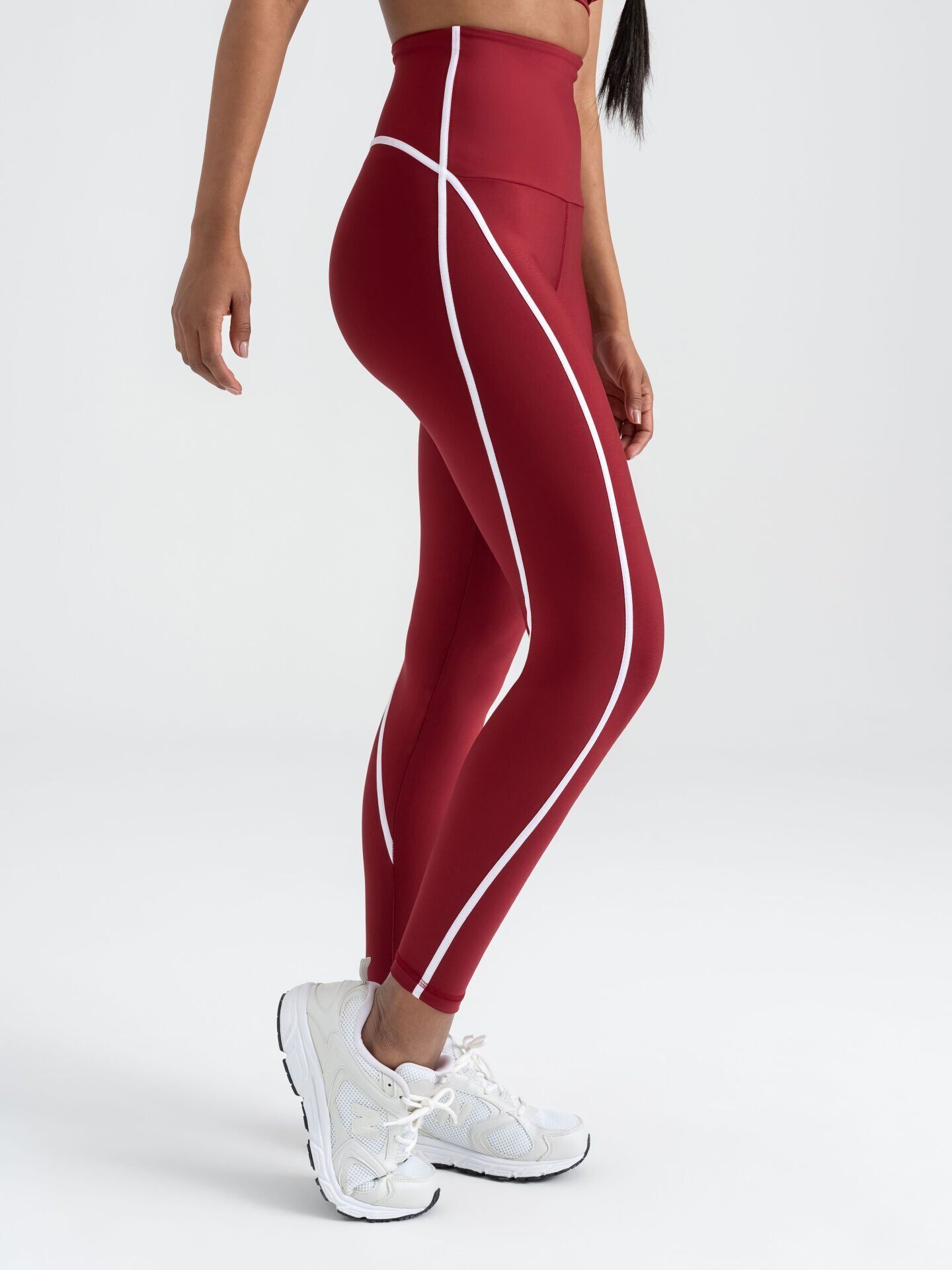 372 Menton Leggings Bordo Color