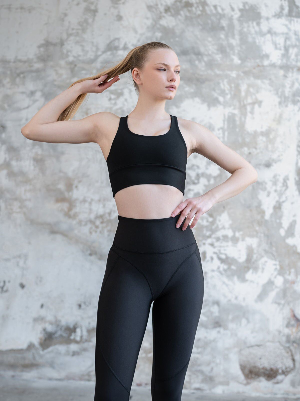 474 Bayonne Spor Bra Black Color