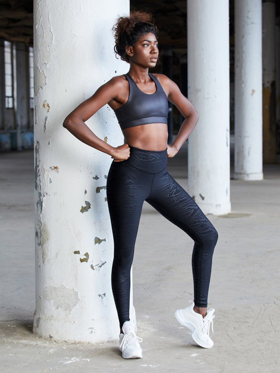 1061 Leather Look Leggings