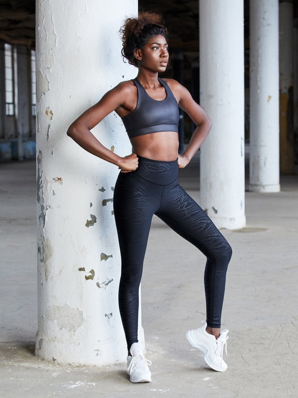 1061 Leather Look Leggings
