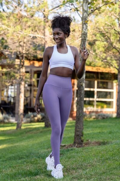 1143 Basic Leggings Magenta Color