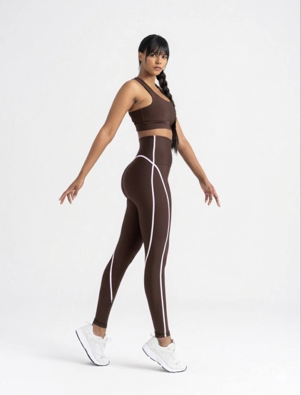 562 Menton Leggings Brown Color