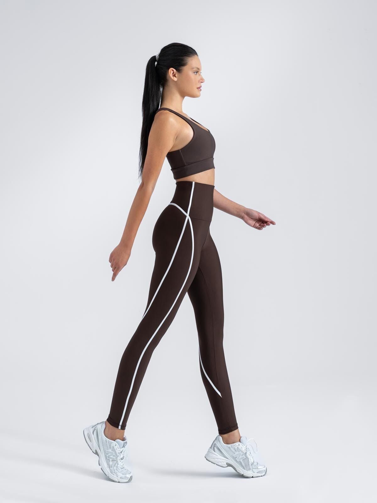 562 Menton Leggings Brown Color