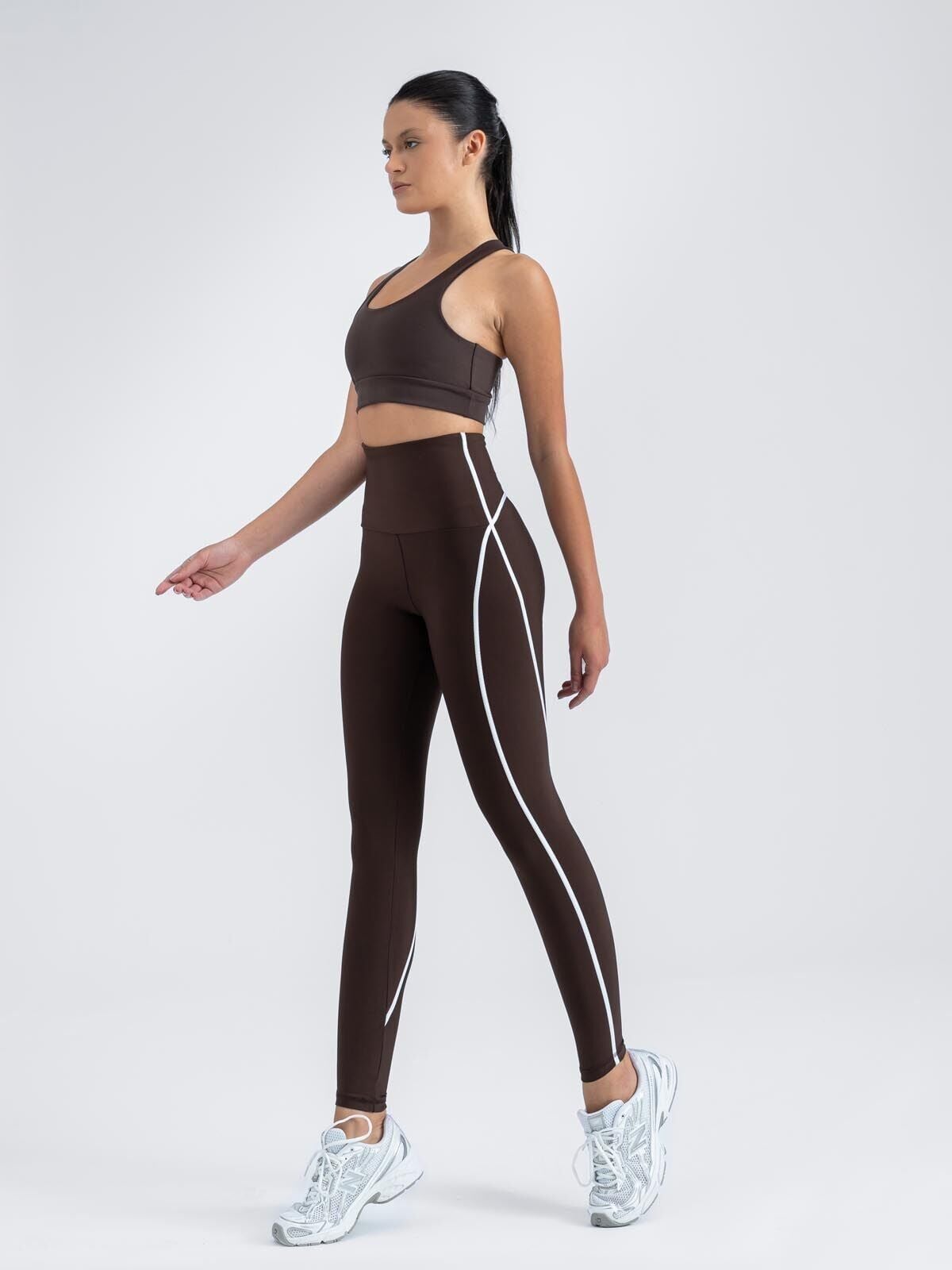 562 Menton Leggings Brown Color