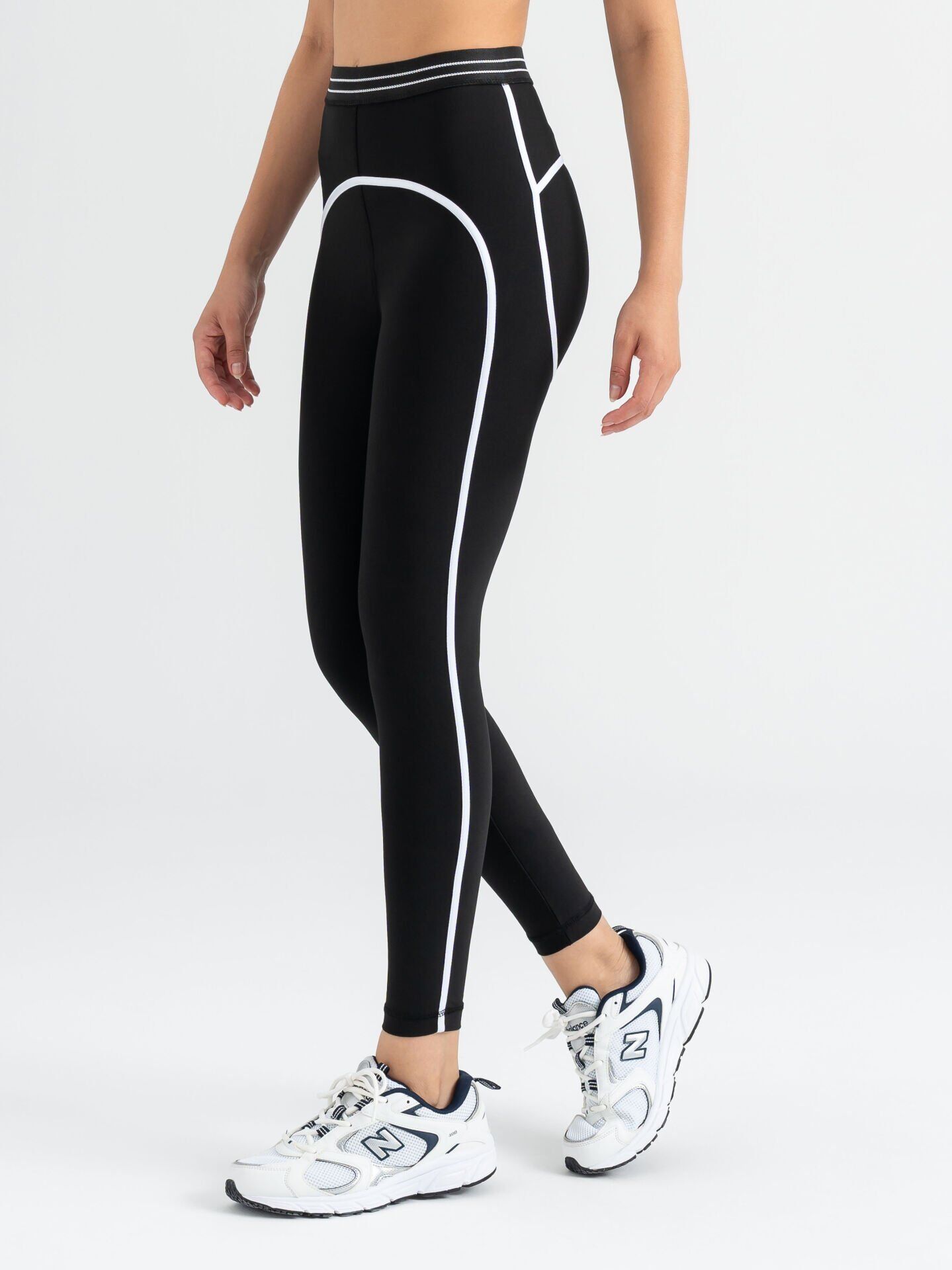 555 Suit Up Spor Leggings Black Color