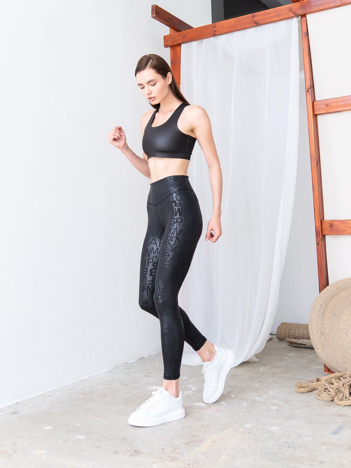 307 Leather Look Leggings