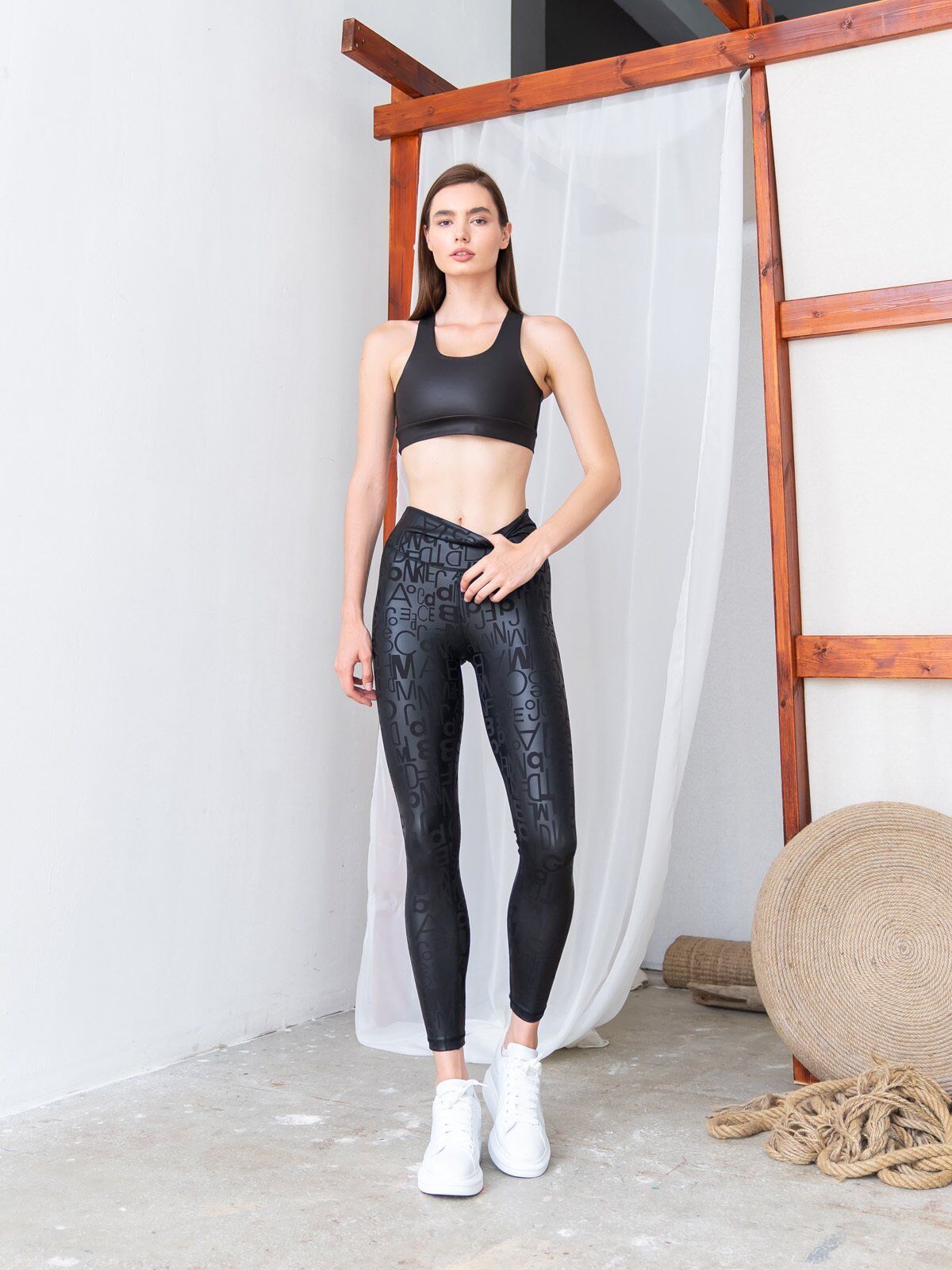 307 Leather Look Leggings
