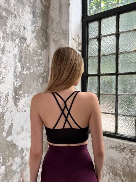 247 Fit Spor Bra Black Color