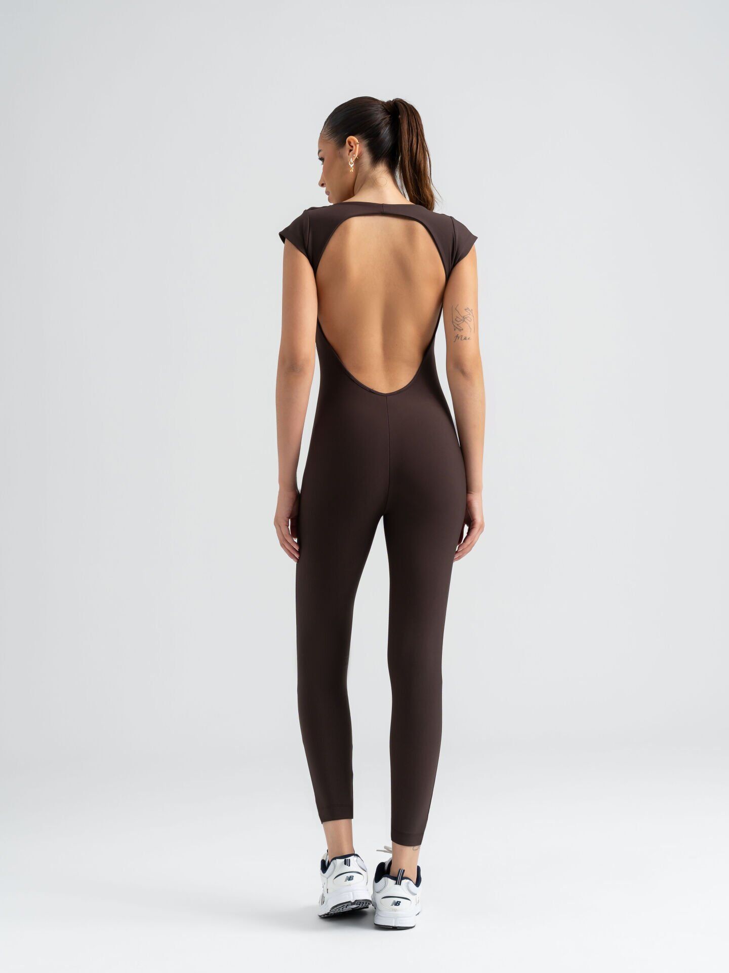 3301 Luna Backless Brown Color