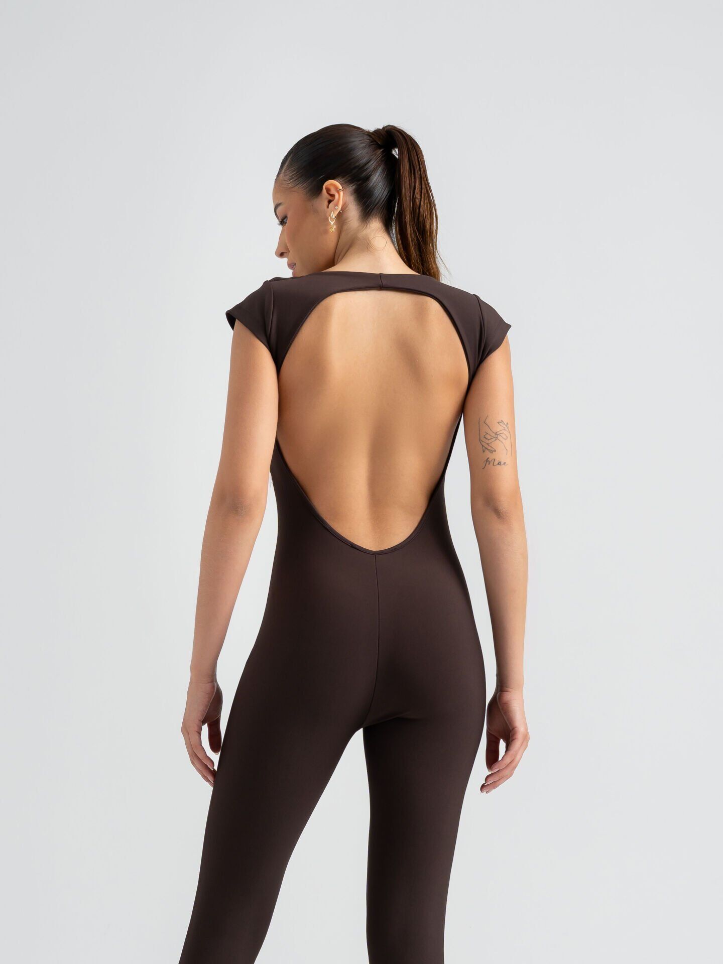 3301 Luna Backless Brown Color