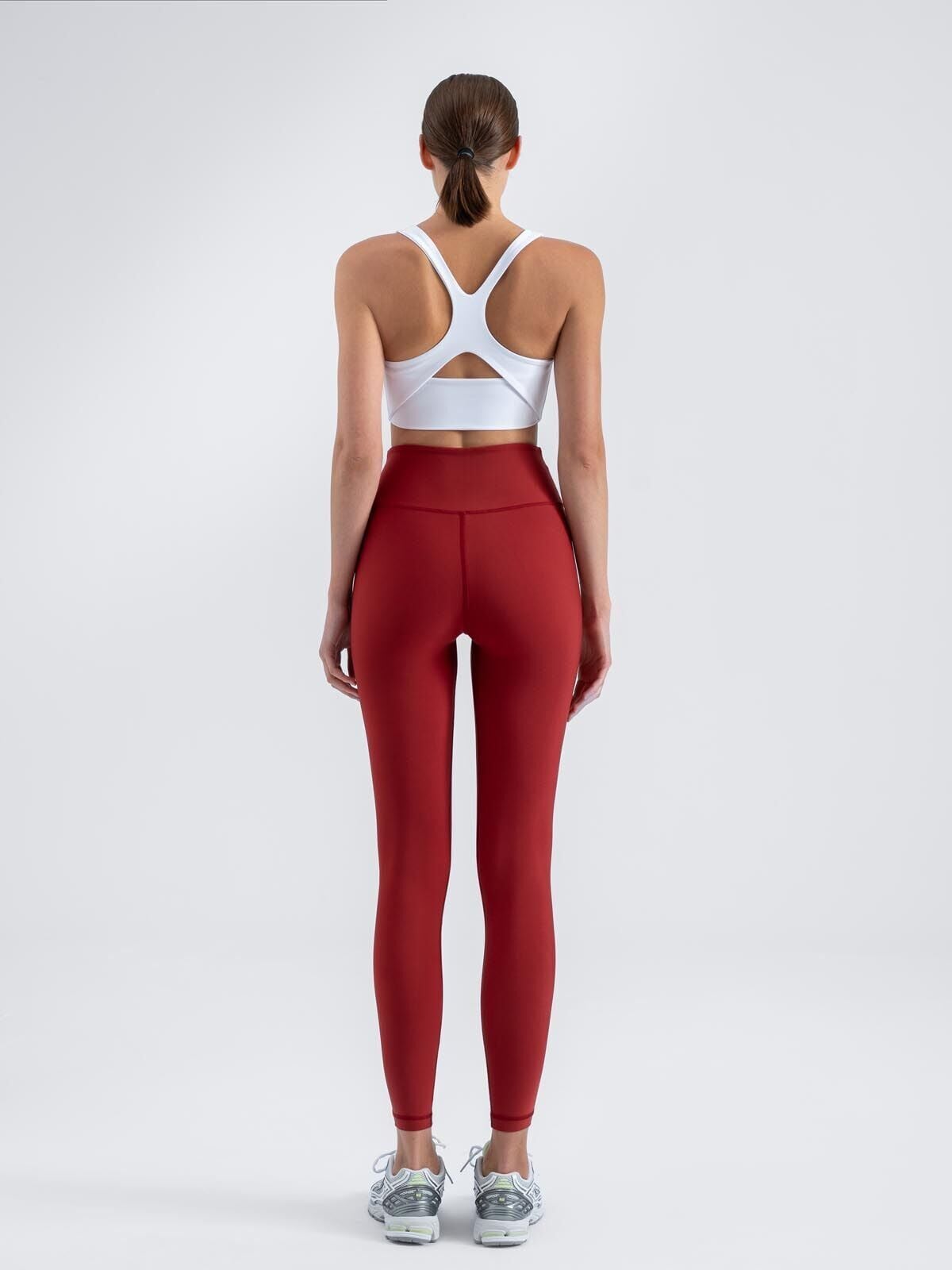 558 Extra High Waist Leggings Ruby Wine Color