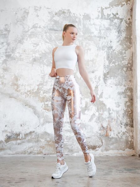 1137 Leather Look Leggings
