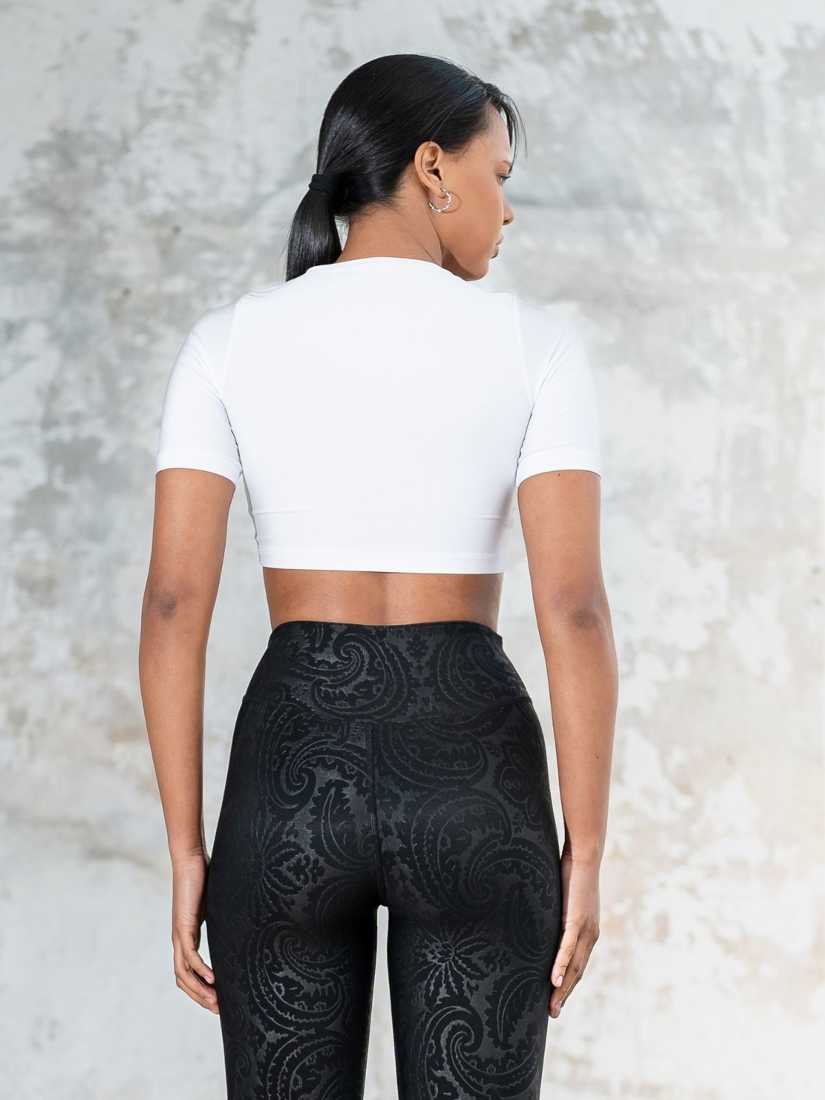 072 Decolette Tshirt White Color