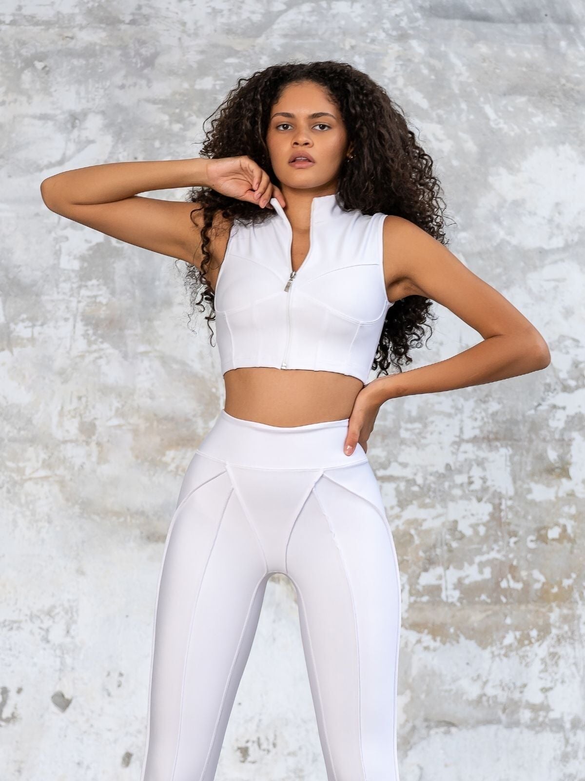 543 Sculpt Line Spor Bra White Color