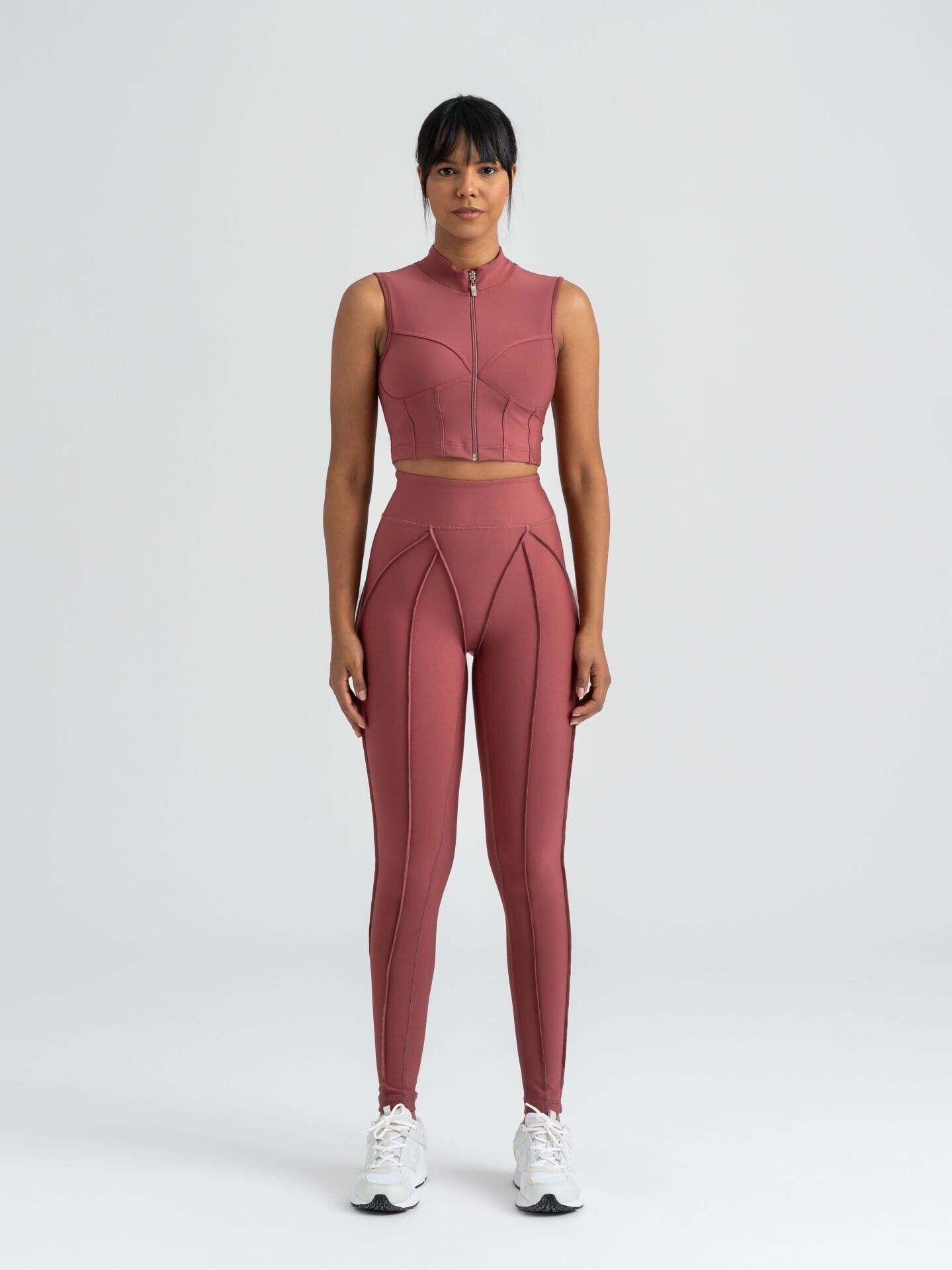 545 Sculpt Line Spor Leggings Rose Color