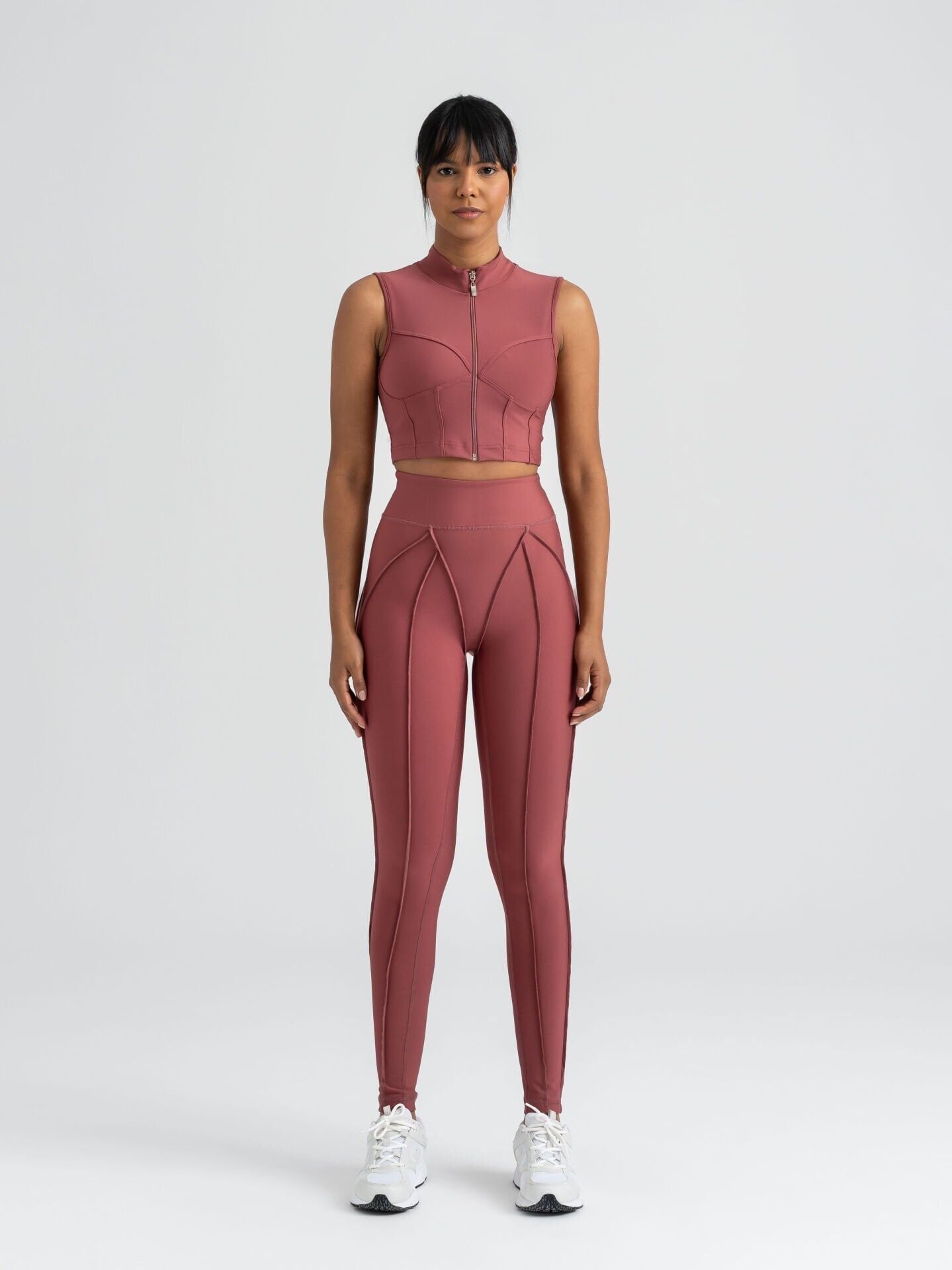 545 Sculpt Line Spor Leggings Rose Color