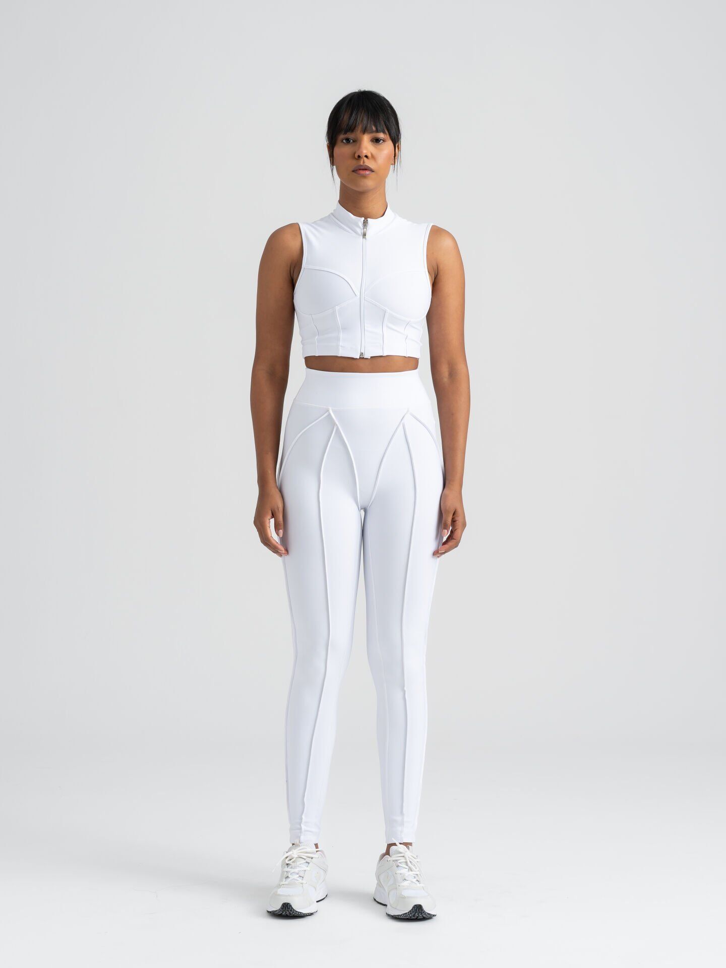 547 Sculpt Line Spor Bra White Color