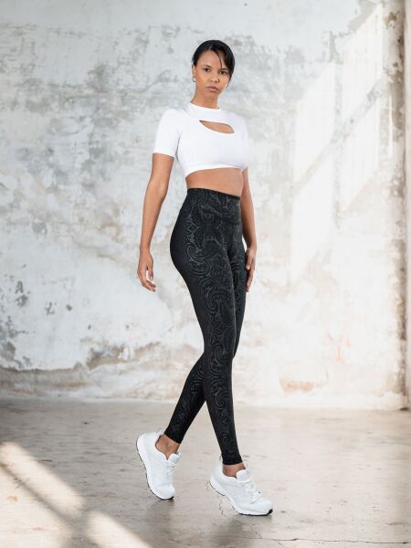 467 Bilboa Leather Look Leggings
