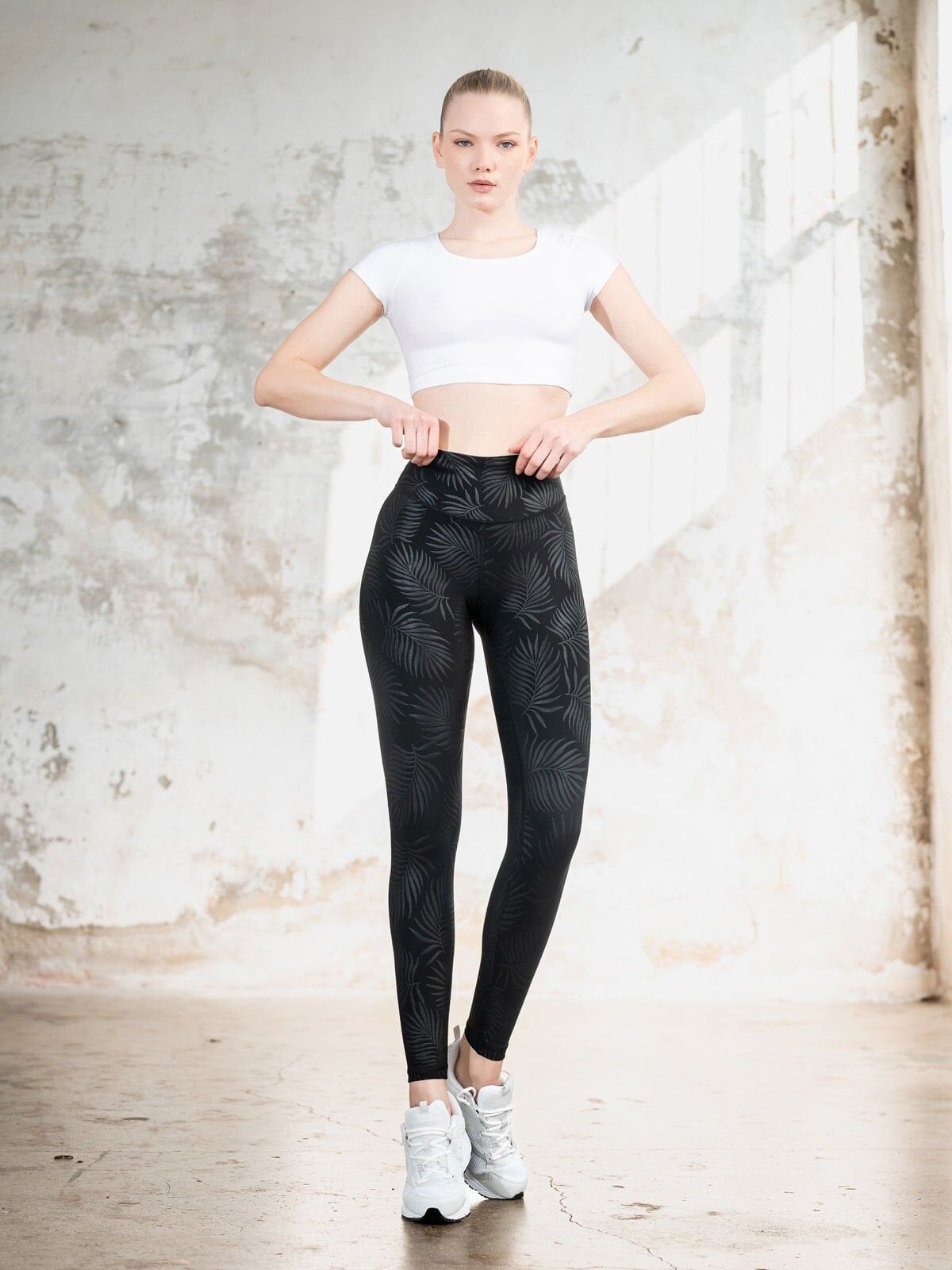 459 Voiron Leather Look Leggings